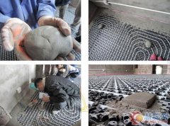 某學(xué)院對地暖施工員的實(shí)訓(xùn)過程
